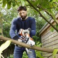 Motorzāģis BLACK+DECKER 18 V akumulatora 1 x 2,0 Ah akumulators, GKC1000L-QW lādētājs