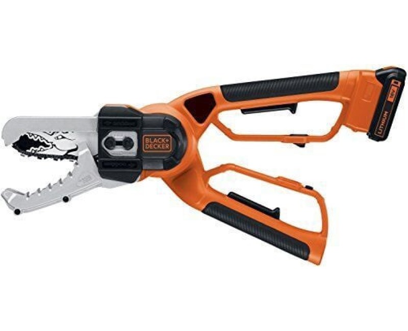Motorzāģis BLACK+DECKER 18 V akumulatora 1 x 2,0 Ah akumulators, GKC1000L-QW lādētājs