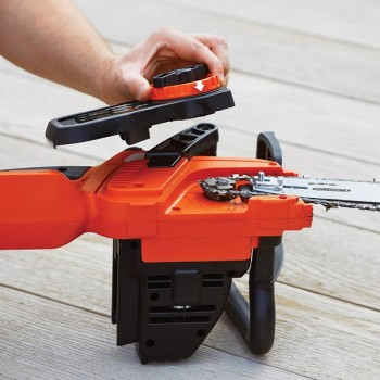 Моторная пила BLACK+DECKER 18 В, Аккумуляторная длина лезвия 25 см, 1 аккумулятор 2,0 Ач, зарядкаGKC1825L20-QW