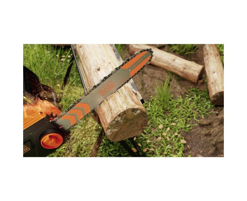 Motorzāģis BLACK+DECKER, garums 35 cm, 1800 W BECS1835-QS