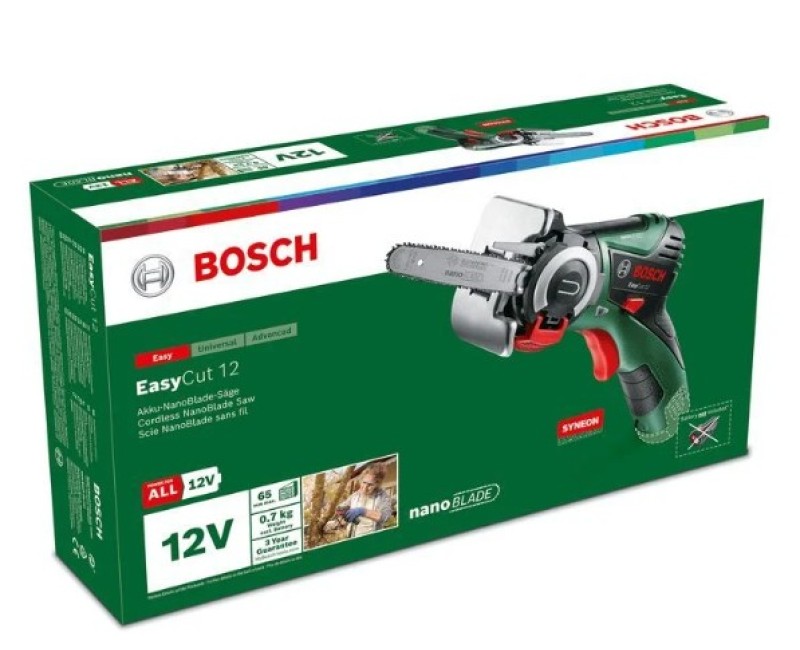 Моторная пила Bosch 12 В, Аккумуляторная без аккумулятора и зарядки 06033C9001