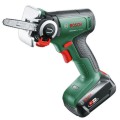 Motorzāģis Bosch 18 V akumulatora  7 cm, 1 x 2,5 Ah akumulators, lādētājs 06033D5202