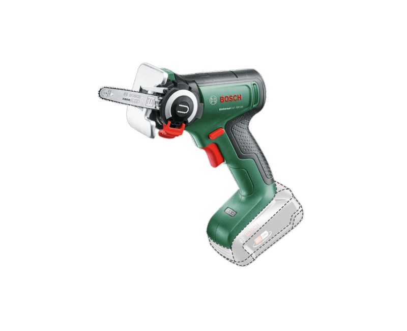 Motorzāģis Bosch 18 V akumulatora 7 cm, bez akumulatora un lādētāja 06033D5200
