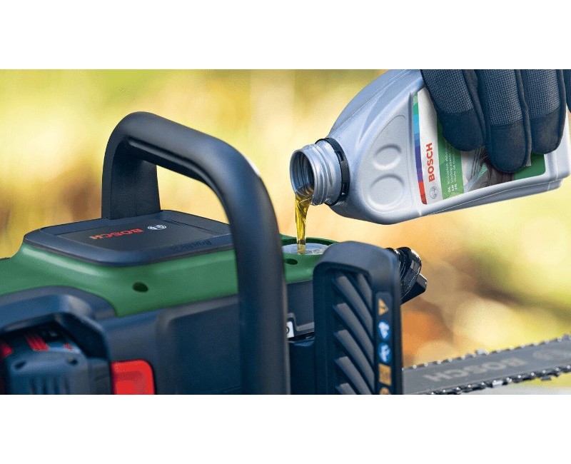 Motorzāģis Bosch 36 V akumulatora 35 cm, 1 x 2,0 Ah akumulators, lādētājs 06008B8600