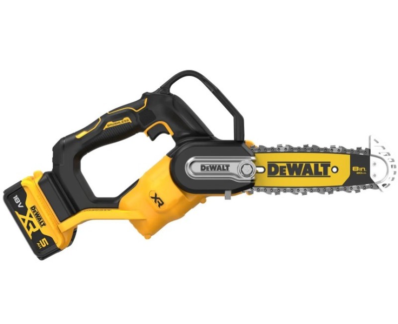 Motorzāģis DeWALT 18 V akumulatora 20 cm, 1 x 5,0 Ah XR akumulators, DCMPS520P1 lādētājs
