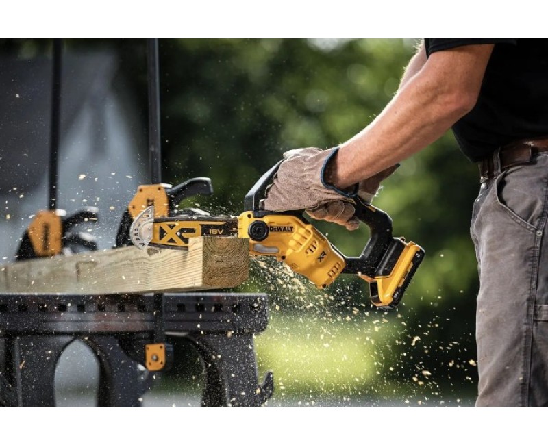 Motorzāģis DeWALT 18 V akumulatora 20 cm, bez akumulatora un lādētāja DCMPS520N
