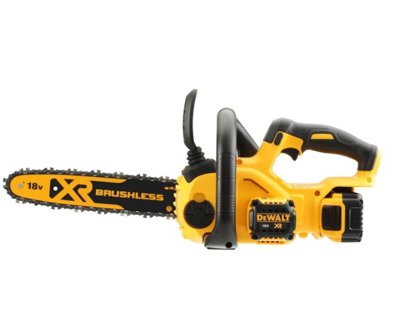 Motorzāģis DeWALT 18 V akumulatora 30 cm, 1 x 5,0 Ah XR akumulators, DCM565P1 lādētājs