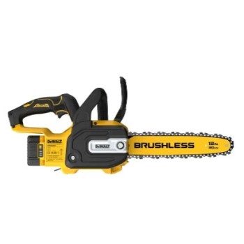 DeWALT 18 V akumuliatorinis 30 cm grandininis pjūklas, 1 x 5,0 Ah akumuliatorius, įkroviklis DCMCS565P1