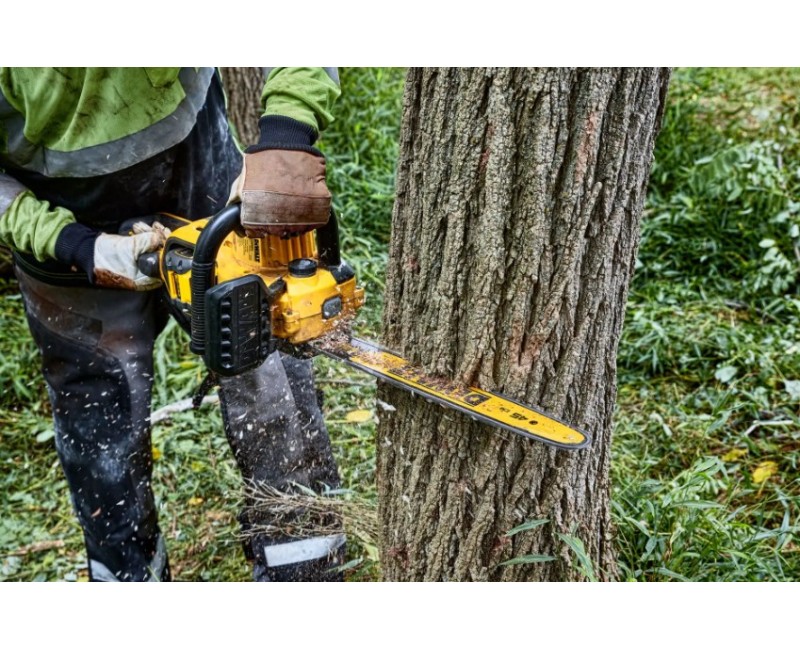 Motorzāģis DeWALT 54 V akumulatora 45 cm, bez akumulatora un lādētāja DCMCS574N