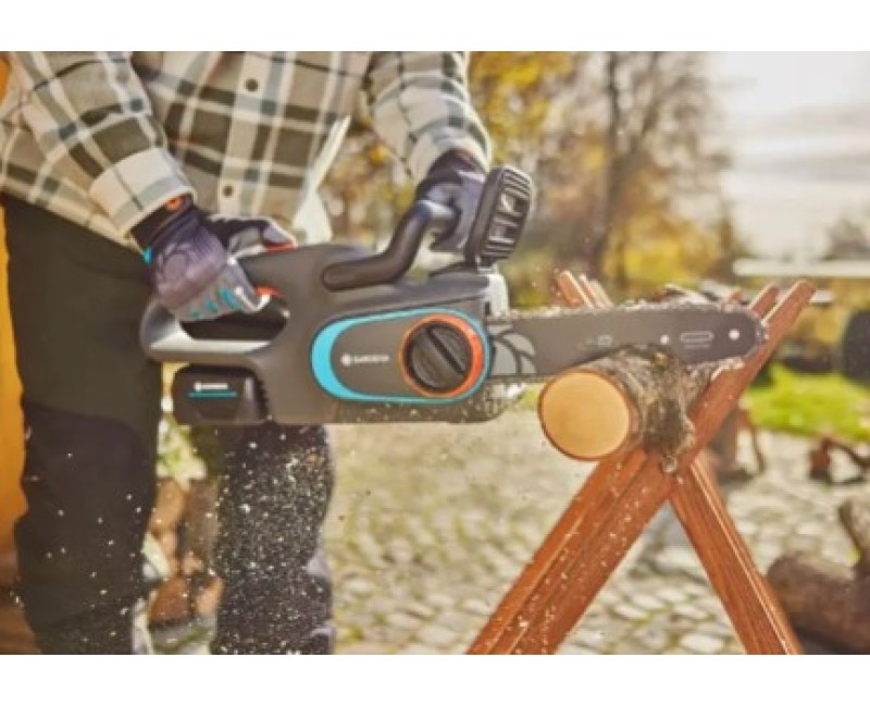 Motorzāģis Gardena 18 V akumulatora  PowerSaw 250/18 V P4A, 25 cm, bez akumulatora un lādētāja 14790-55