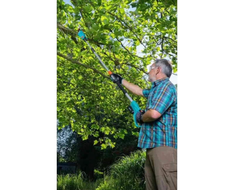 Gardena pjūklas 18 V apkarpymui, TCS 20/18V P4A, 20 cm, 1 x 2,5 Ah akum., įkroviklis 14770-20
