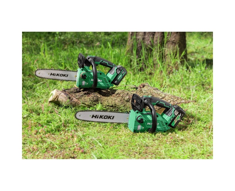 Motorzāģis HiKOKI 36 V akumulatora 30 cm, bez akumulatora un lādētāja CS3630DCW4Z