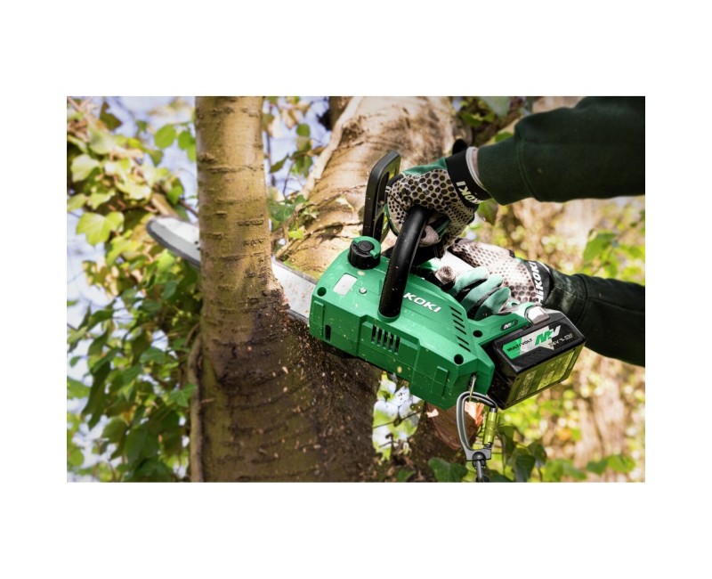 Motorzāģis HiKOKI 36 V akumulatora 30 cm, bez akumulatora un lādētāja CS3630DCW4Z