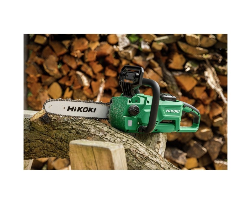 Motorzāģis HiKOKI 36 V akumulatora 35 cm, bez akumulatora un lādētāja CS3635DBW4Z