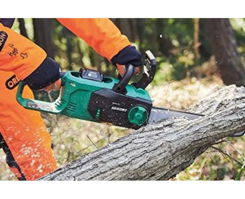 Motorzāģis HiKOKI  6 V akumulatora, 30 cm, bez akumulatora un lādētāja CS3630DBW4Z