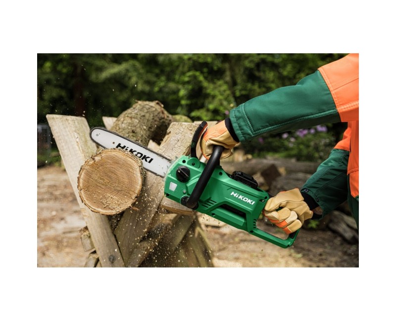 Motorzāģis HiKOKI  6 V akumulatora, 30 cm, bez akumulatora un lādētāja CS3630DBW4Z