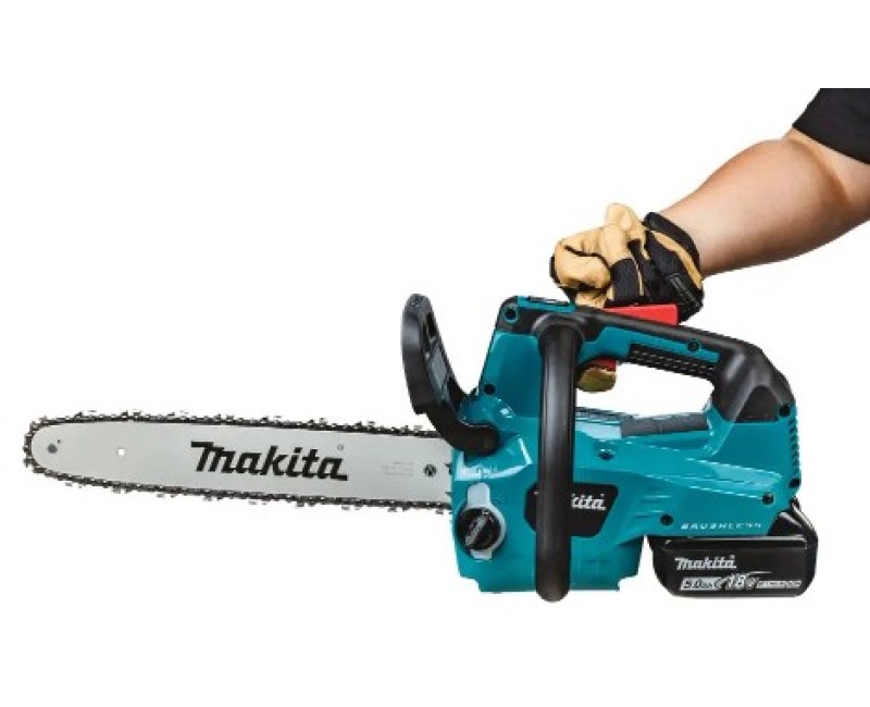 Makita 18 V akumuliatorinis pjūklas 30 cm, 2 x 5,0 Ah akumuliatoriai, įkroviklis DUC306PT2B