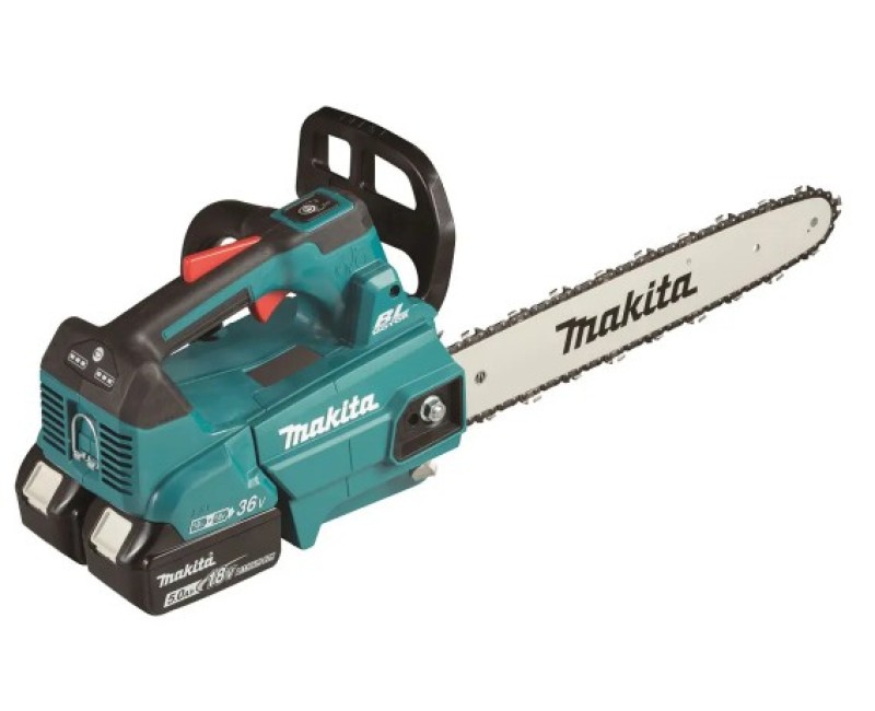 Makita 18 V akumuliatorinis pjūklas 30 cm, 2 x 5,0 Ah akumuliatoriai, įkroviklis DUC306PT2B