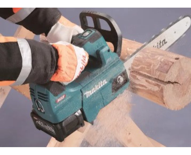 Makita XGT 40 V akumuliatorinis pjūklas 25 cm, 1 x 4,0 Ah akumuliatorius, UC002GM102 kroviklis