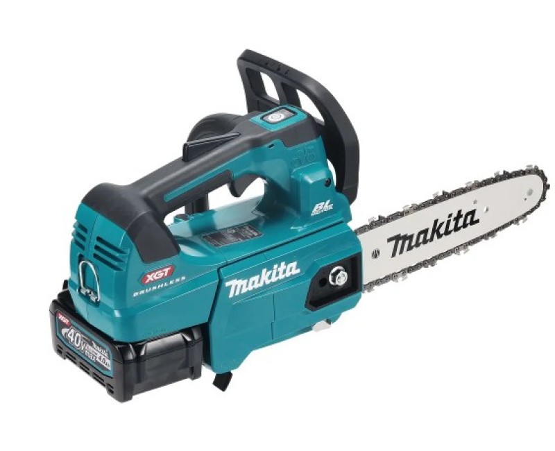 Makita XGT 40 V akumuliatorinis pjūklas 25 cm, 1 x 4,0 Ah akumuliatorius, UC002GM102 kroviklis