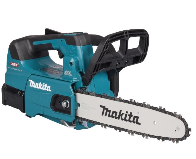 Motorzāģis Makita 40 V akumulatora 30 cm, 1 x XGT 4,0 Ah akumulators, UC003GM102 lādētājs