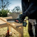 Motorzāģis Metabo 18 V akumulatora 15 cm, 1 x 2,0 Ah akumulators, lādētājs 600856500