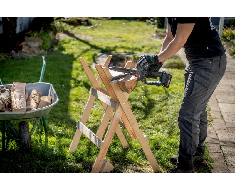 Motorzāģis Metabo 18 V akumulatora 15 cm, bez akumulatora un lādētāja 600856850