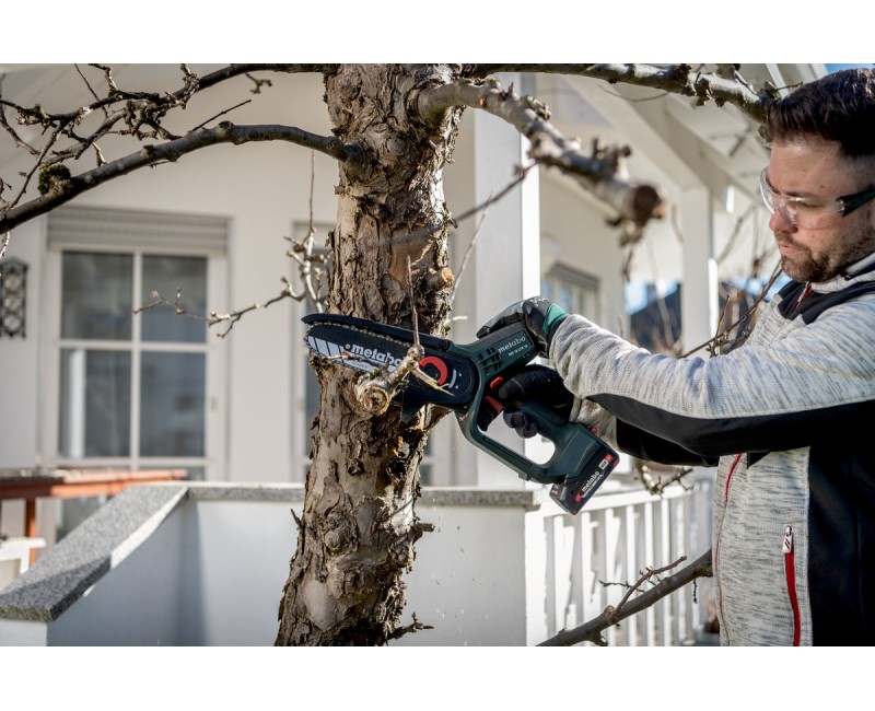 Motorzāģis Metabo 18 V akumulatora 15 cm, bez akumulatora un lādētāja 600856850
