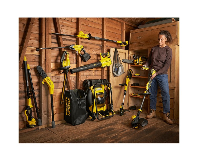 Motorzāģis Stanley  18 V akumulatora 30 cm, bez akumulatora un lādētāja SFMCCS630B-XJ