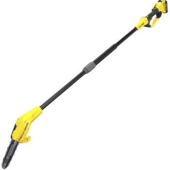 Моторная пила Stanley 18 В Аккумуляторная, для обрезки деревьев, длина лезвия 20 см, 1 аккумулятор 4,0 Ач, зарядкаSFMCPS720M1-QW