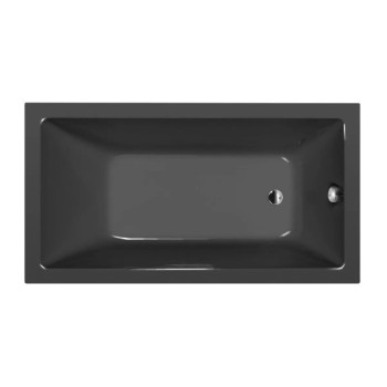 Vanna Polysan Akrila Taisnstūra NOEMI pelēka 1500x800x550mm 71727.30
