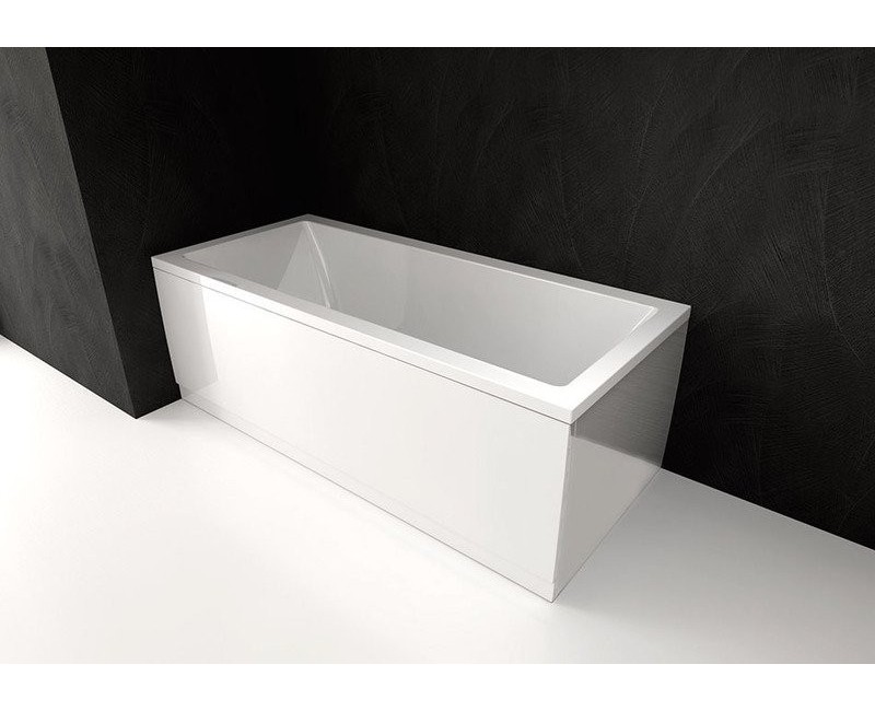 Vannas panelis Polysan Plain 170, kreisais, 1700x590 mm, balts 72624