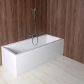 Vannas panelis Polysan Plain  150, labais, 1500x590 mm, balts 72759