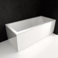 Vannas panelis Polysan Plain 170, labais, 1700x590 mm, balts 72786