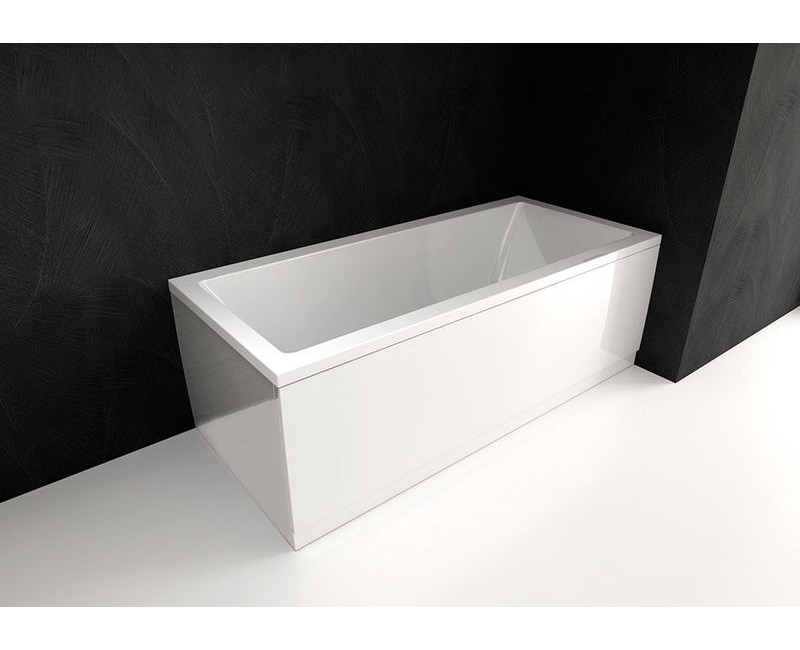 Vannas panelis Polysan Plain 170, labais, 1700x590 mm, balts 72786