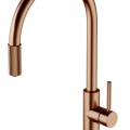 Virtuves maisītājs Omnires Switch ar izvadu filtrētam ūdenim Pulēta Bronza SW9057CP