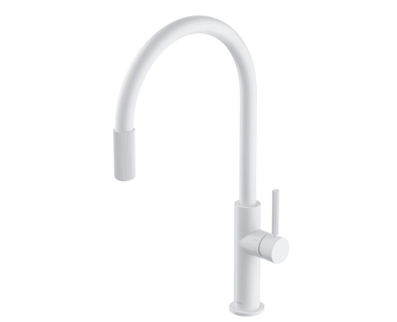 Virtuves maisītājs Omnires Switch ar izvadu filtrētam ūdenim Balts Matēts SW9057WM