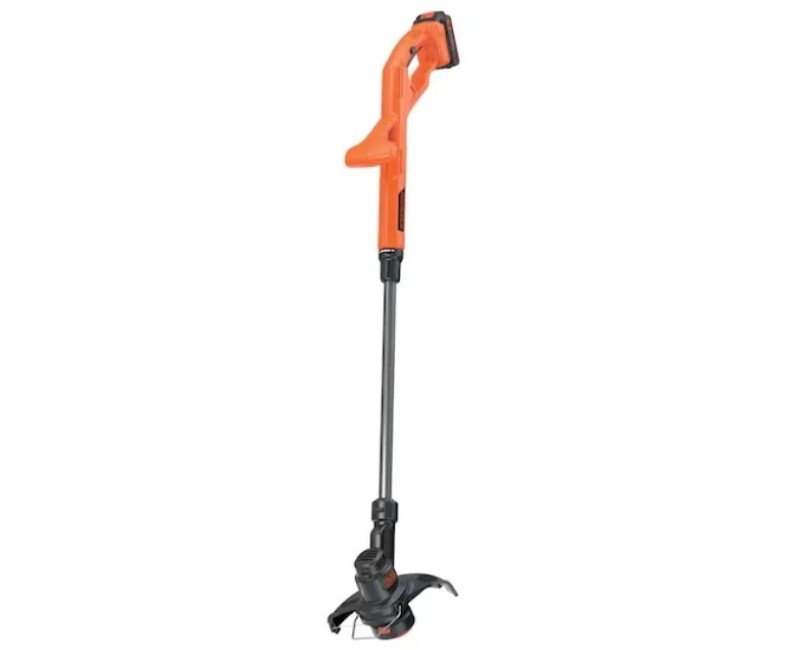 Trimmeris BLACK+DECKER 18 V akumulatora ar auklu, 25 cm pļaušanas platums, 1 x 1,5 Ah akumulators, lādētājs ST1823-QW