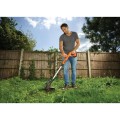 Trimmeris BLACK+DECKER 18 V akumulatora ar auklu, 25 cm pļaušanas platums, 1 x 2,0 Ah akumulators, lādētājs ST182320-QW