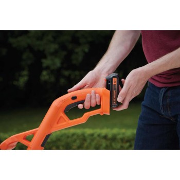 Аккумуляторный триммер BLACK+DECKER 18 В, ширина скашивания 25 см, 1 аккумулятор 2,0 Ач, зарядное устройство ST182320-QW