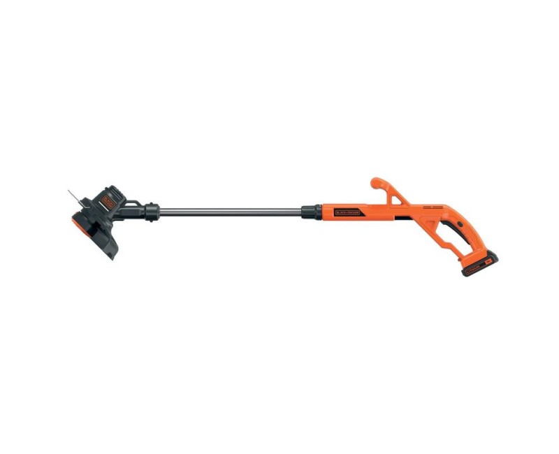 Trimmeris BLACK+DECKER 18 V akumulatora ar auklu, 25 cm pļaušanas platums, 1 x 2,0 Ah akumulators, lādētājs ST182320-QW