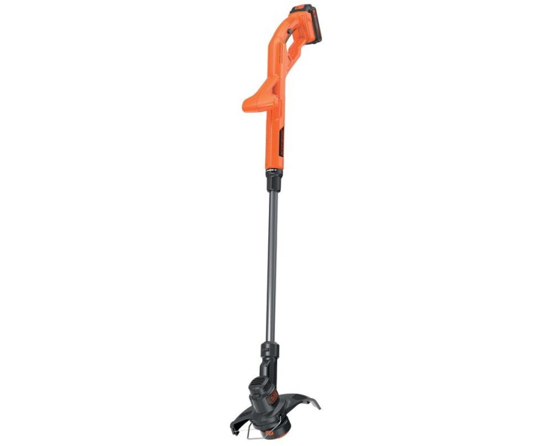Trimmeris BLACK+DECKER 18 V akumulatora ar auklu, 25 cm pļaušanas platums, 1 x 2,0 Ah akumulators, lādētājs ST182320-QW