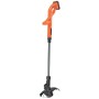 Аккумуляторный триммер BLACK+DECKER 18 В, ширина скашивания 25 см, 1 аккумулятор 2,0 Ач, зарядное устройство ST182320-QW
