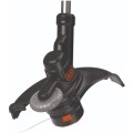 Trimmeris BLACK+DECKER 18 V akumulatora ar auklu, 28 cm pļaušanas platums, 1 x 4,0 Ah akumulators, lādētājs STC1840PC-QW