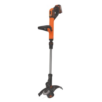 Аккумуляторный триммер BLACK+DECKER 18 В, ширина скашивания 28 см, 1 аккумулятор 4,0 Ач, зарядное устройство STC1840PC-QW
