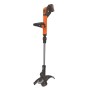 Аккумуляторный триммер BLACK+DECKER 18 В, ширина скашивания 28 см, 1 аккумулятор 4,0 Ач, зарядное устройство STC1840PC-QW