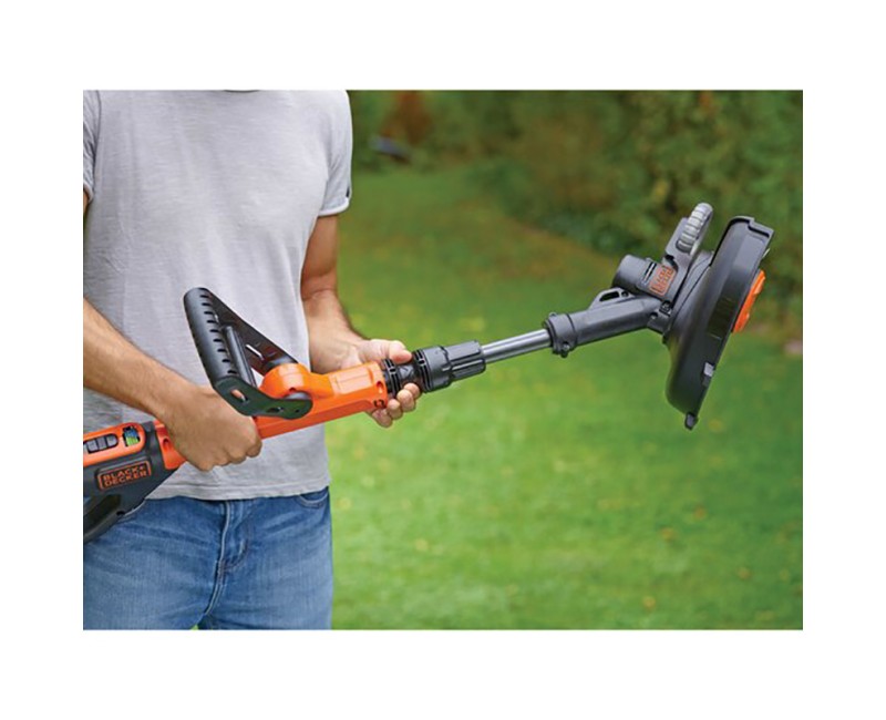 Аккумуляторный триммер BLACK+DECKER 18 В, ширина скашивания 30 см, 1 аккумулятор 4,0 Ач, зарядное устройство STC1840EPC-QW