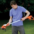 Триммер BLACK+DECKER 18 В, ширина скашивания 23 см, 1 аккумулятор 2,0 Ач, зарядное устройство GLC1823L20-QW