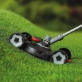 Trimmeris BLACK+DECKER 18 V daudzfunkcionāls ar auklu, 28 cm pļaušanas platums, 1 x 2,0 Ah akumulators STC1820CM-QW