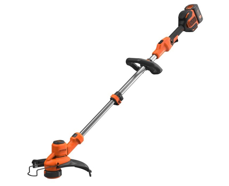 Trimmeris BLACK+DECKER 36 V akumulatora ar auklu, 33 cm pļaušanas platums, 1 x 2,5 Ah akumulators, lādētājs BCSTA536L1-QW
